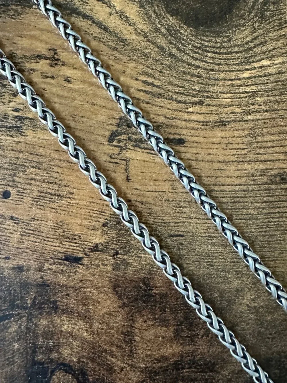 David Yurman Wheat Chain Necklace in Sterling Silver - 4mm - 24